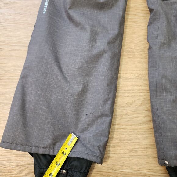 ROSSIGNOL Ski Snowboard Insulation Pants Adult S Gray Snowboard Winter Gear READ - Picture 9 of 12